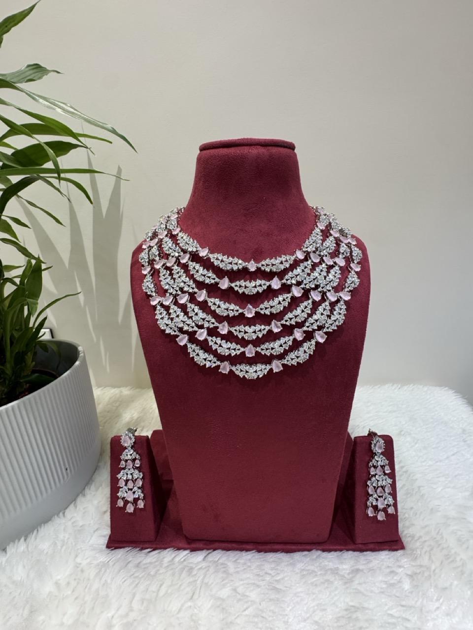 Ad pink stone Jewellery 