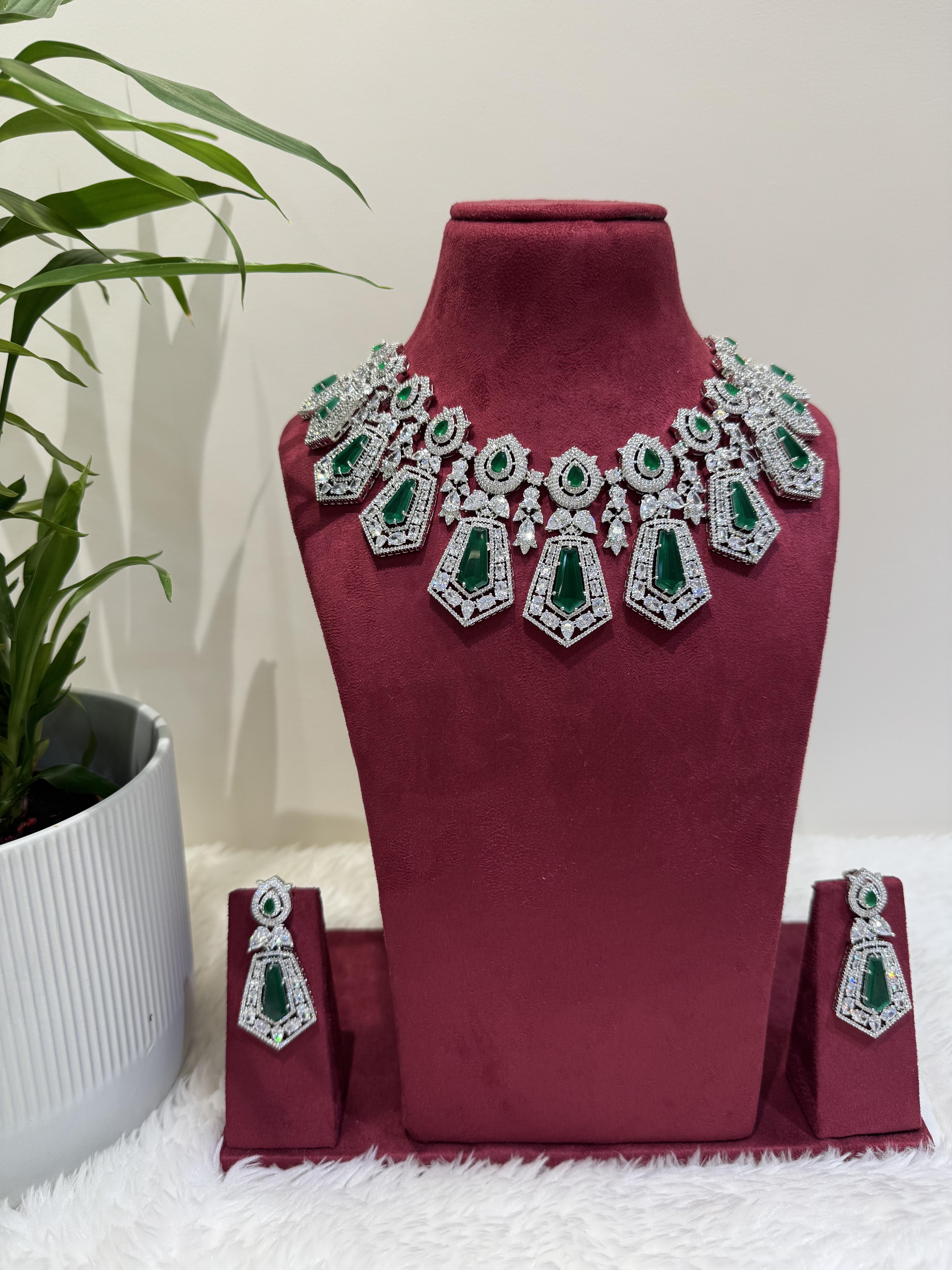 Ad green stone Jewellery 