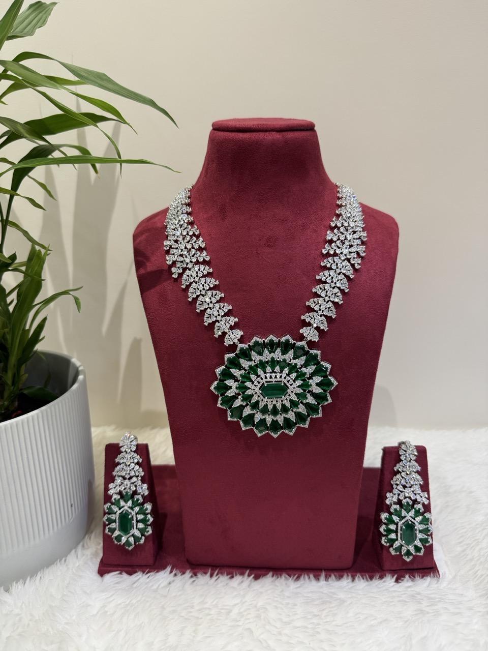 Ad green stone Jewellery 