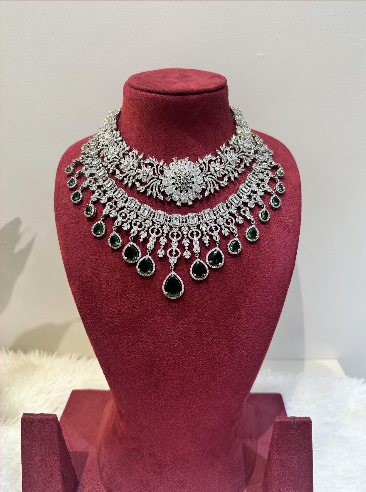 Ad green stone Jewellery 