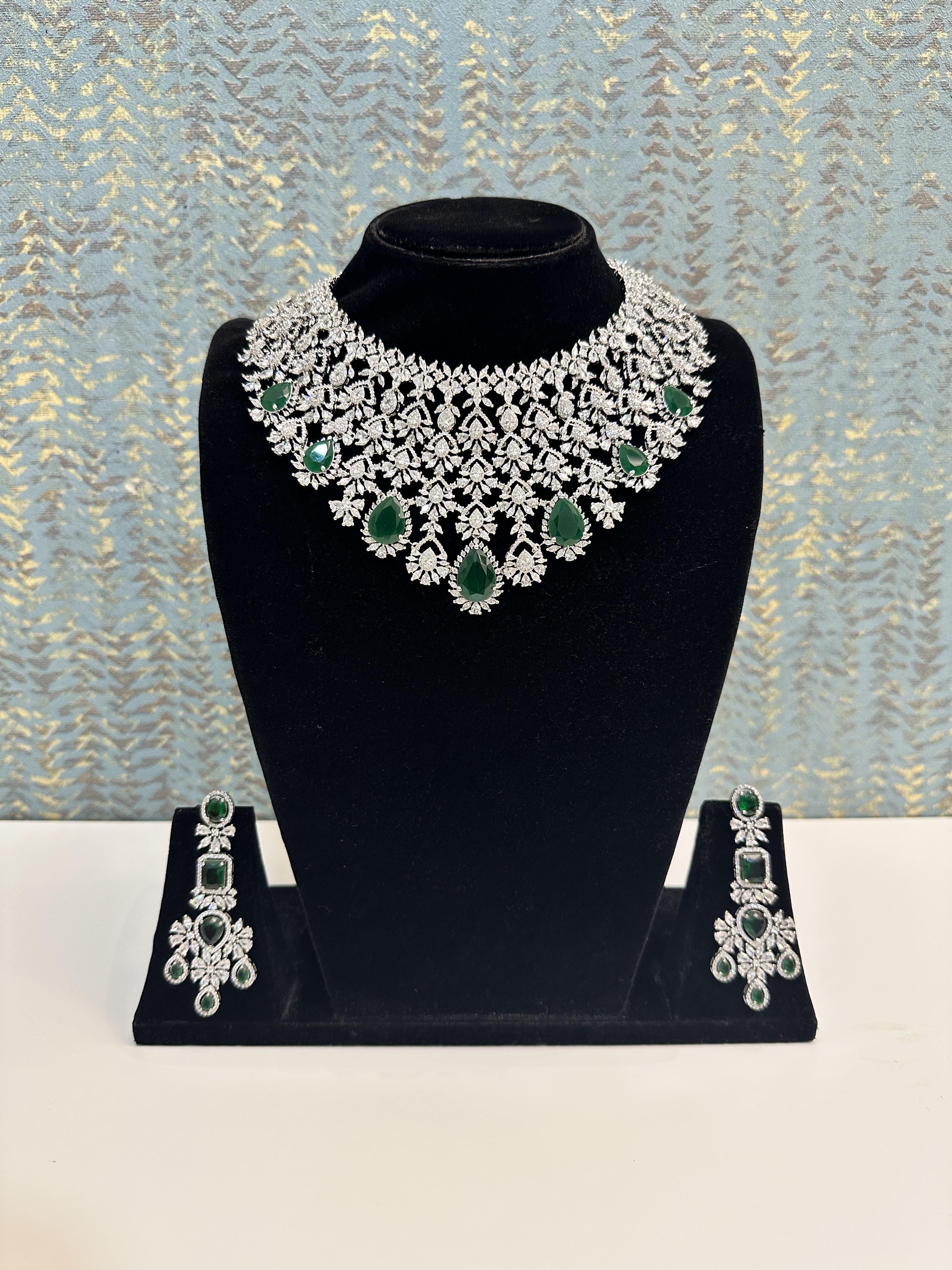 Ad green stone Jewellery 